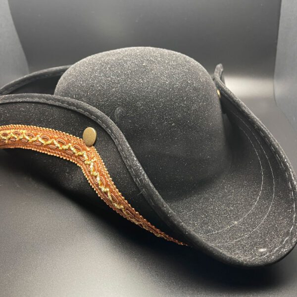 Military cowboy hat.