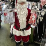 Man dressed as Santa Clause.