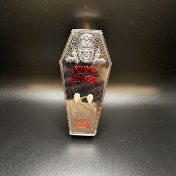 Make up in a coffin for Dracula.